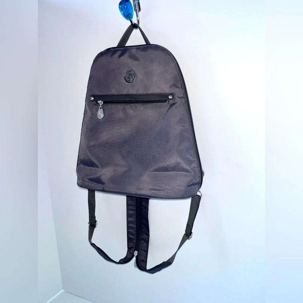Baggallini Memphis Convertible Backpack RIFD‎ Protection Gray